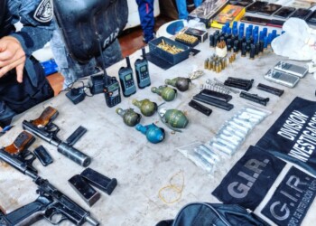 Secuestraron droga, objetos robados, armas de guerra y explosivos en una vivienda de Posadas