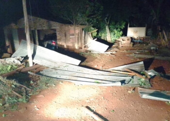 Más de 50 viviendas afectadas por temporal en Campo Grande, El Soberbio y Oberá