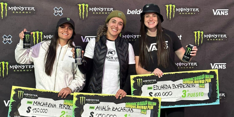 EL PODIO. Analía se quedó con el primer puesto del certamen nacional.