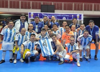 El misionero Martín Antúnez marcó un hito junto a Argentina