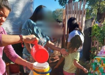 Merendero solicita ayuda para acceder a la luz de manera formal