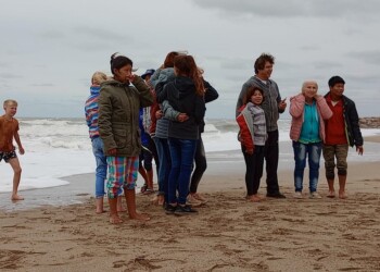 Estudiantes de la Escuela Bilingüe 905 viajaron para conocer el mar