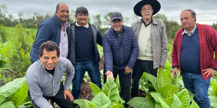 SORPRESA. Guido Varas en una de sus visitas a Misiones. Su renuncia fue inesperada para todo el sector tabacalero argentino.