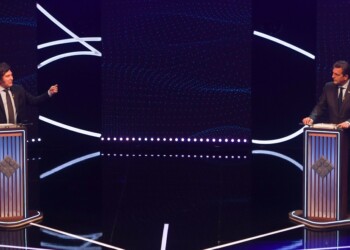 Qué se dijeron Massa y Milei en el último round