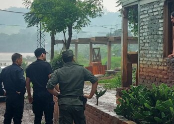 El Soberbio: inminente evacuación de casi 200 familias por aumento del caudal del río Uruguay