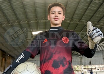 Otra joya del fútbol misionero: tiene 11 años y se adueñará del arco de River a partir del 2024