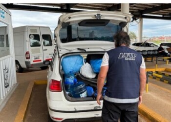 Apresaron a dos personas con 30 litros de ketamina en el Puente Posadas-Encarnación