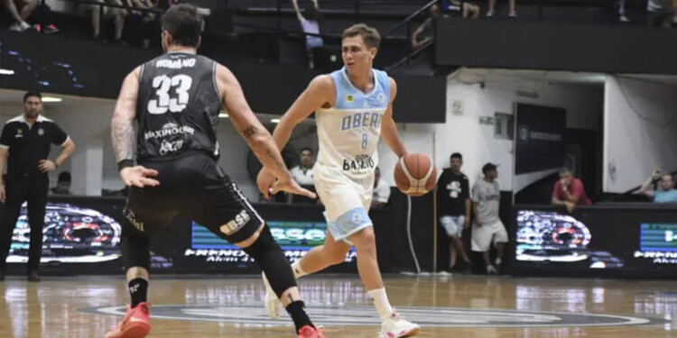 A MEJORAR. El equipo obereño cayó ante el líder y descendió un puesto en la tabla.