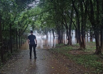 Preocupación en Panambí por la crecida del río Uruguay