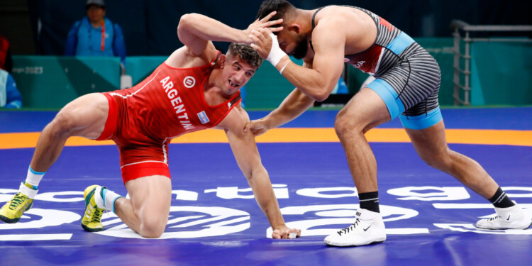 DERROTA. El misionero Ricardo Báez cayó en su presentación panamericana por 14-4 ante el canadiense Randhawa.