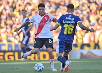 River cayó ante Rosario Central que sueña con la Libertadores