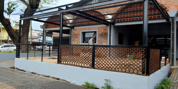 MODERNIZACIÓN. Avanzan las obras en el Mercado Villa Urquiza.