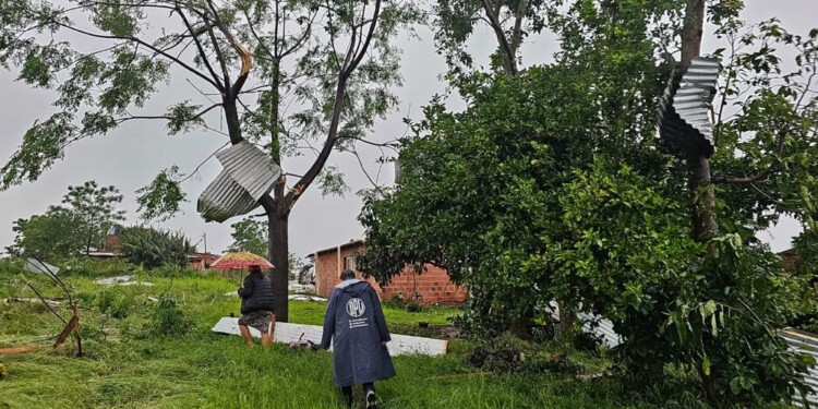 Más de 40 casas destechadas y heridos leves en Alem por fuerte temporal que se desató en la madrugada