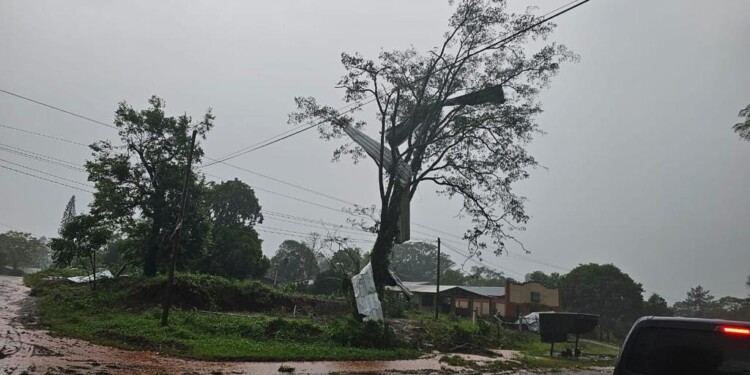 Más de 40 casas destechadas y heridos leves en Alem por fuerte temporal que se desató en la madrugada