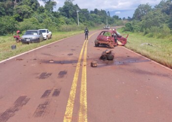 Trágico choque frontal en Piñalito Norte con personas fallecidas