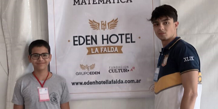 EN EL NACIONAL. Alejo del Storni y Gastón del Janssen, en Córdoba.