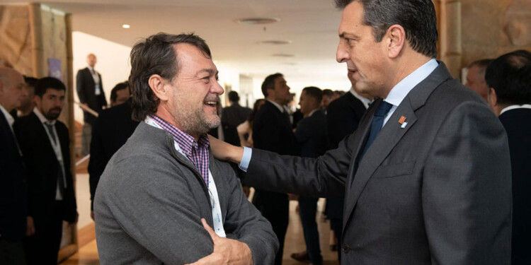 BÁRBARO. “Mi referente es Sergio Massa y voy a seguir trabajando ahí”.