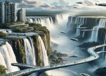 Cataratas del Iguazú dentro de 100 años: así se verían según la IA