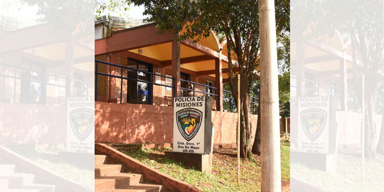 COMISARÍA INTERVINIENTE. La seccional de Dos de Mayo, Unidad Regional VIII.