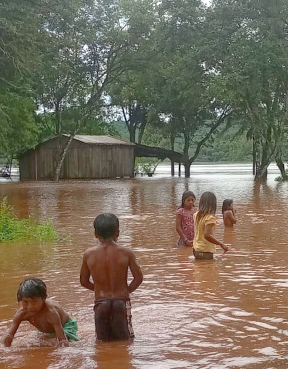 Más de 40 comunidades mbya de la zona centro en alerta por las tormentas