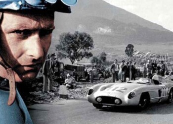 Comenzaron a filmar la serie oficial sobre Fangio