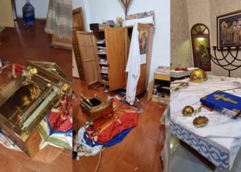 Desvalijaron y profanaron una Iglesia Ucraniana en San Vicente