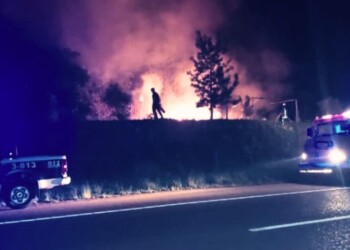 Incendio consumió por completo una vivienda en Campo Viera