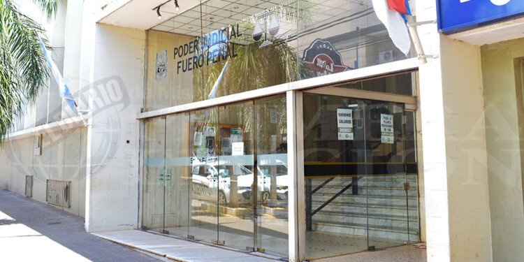 JUZGADO DE INSTRUCCIÓN 3. La sede judicial de la calle Santa Fe, entre Rivadavia y Buenos Aires, en el centro posadeño, donde se autorizó la excarcelación hace cuatro días.