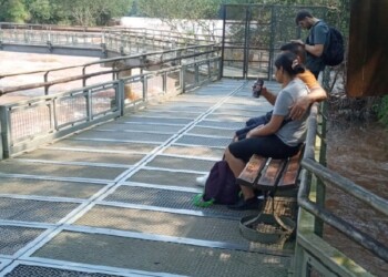 Rehabilitaron otro tramo de pasarelas en las Cataratas