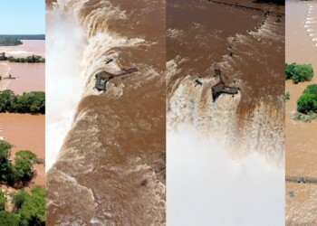 Más de 70 segmentos de pasarelas destruidos por la creciente en Cataratas