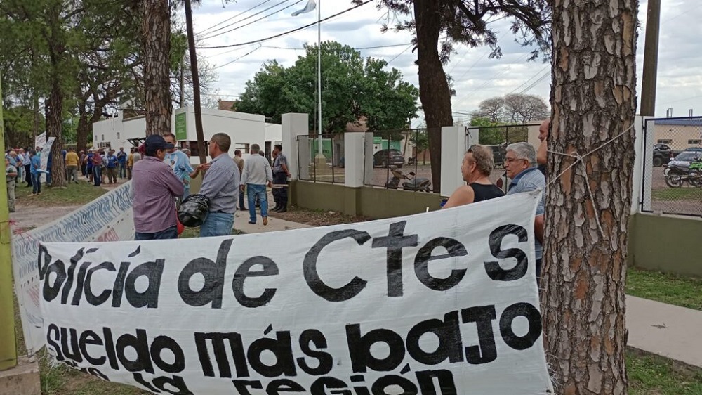 Insólito apriete: “No querían que lleguemos a Corrientes a apoyar a nuestros colegas policías”