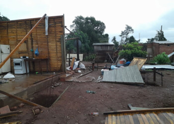 Temporal en Misiones: en la zona centro hubo mayor intensidad del viento