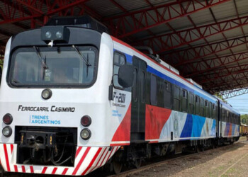 El tren que une Posadas con Encarnación, sin funcionamiento por medida de fuerza