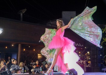 El pequeño Luciano presentó su creación del “hada protectora de la selva”