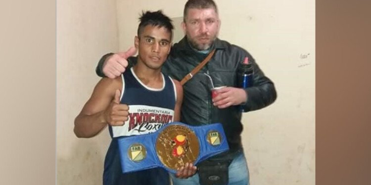 RECTA FINAL. “Guli” Zárate y su enternador, listos para el viernes.