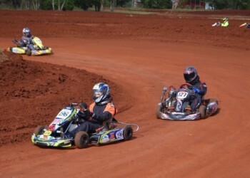 Karting: la tierra colorada define sus campeones