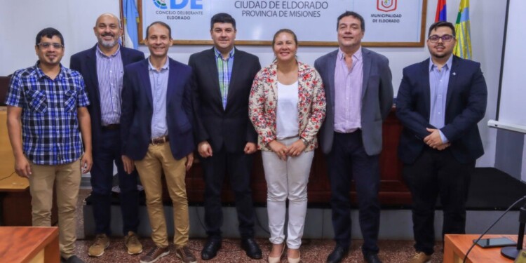 CONCEJO NUEVO. El jueves fue la primera sesión de los nuevos concejales.