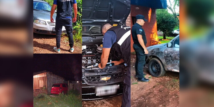 A partir de distintos procedimientos fueron 4 los vehículos recuperados