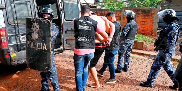CALLE GANDHI. En el barrio Las Dolores fue descubierto y detenido “Bin Laden” el lunes a las 14.30.