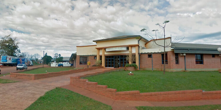 Comisaría Segunda de San Vicente, en cuyo predio está la División donde permanecía preso el ahora fallecido