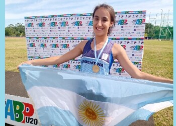 Atletismo: Danna Jazmín cerró el año todavía más arriba