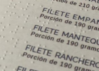 Los menús deberán estar disponibles en braille en Misiones