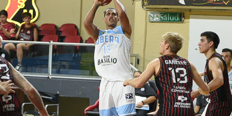 CONTUNDENCIA. El venezolano Ascanio demostró su jerarquía ante el Santo. (Prensa San Martín)