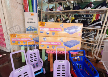 Buscar la manera de sobrevivir al calor: por ahora, las piletas de lona siguen siendo lo más accesible