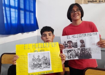 Escuelas de Misiones dictan clases alusivas sobre el “Holodomor”