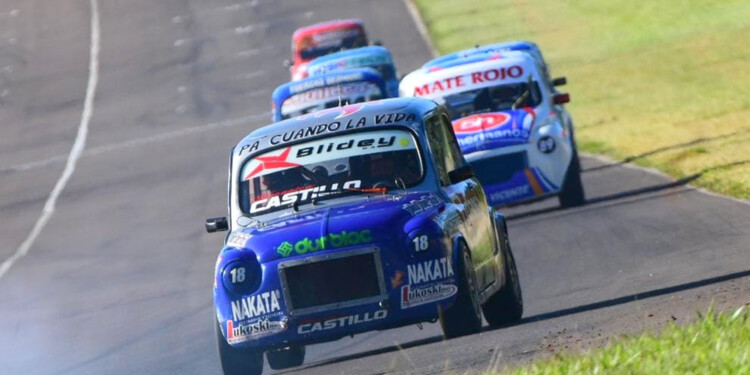 PELEA. Barchuk, uno de los contendientes del líder Da Cruz en la Copa Fiat.