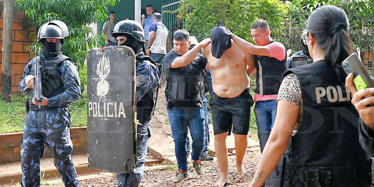 DETENIDO. Dirección Homicidios atrapó a “Chiquito” Ortíz el lunes en barrio Las Dolores.