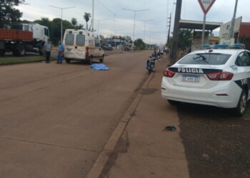 Falleció una mujer tras ser impactada por una motocicleta
