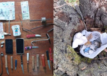 Fuerte requisa en la cárcel de Loreto permitió secuestrar droga, pastillas, celulares y chuzas