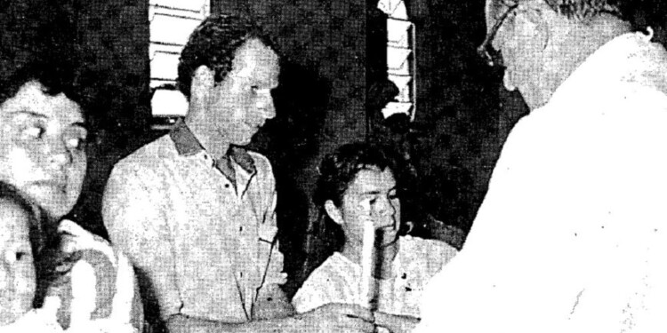 Roberto Romero, el protagonista de esta macabra historia, un año antes de su muerte